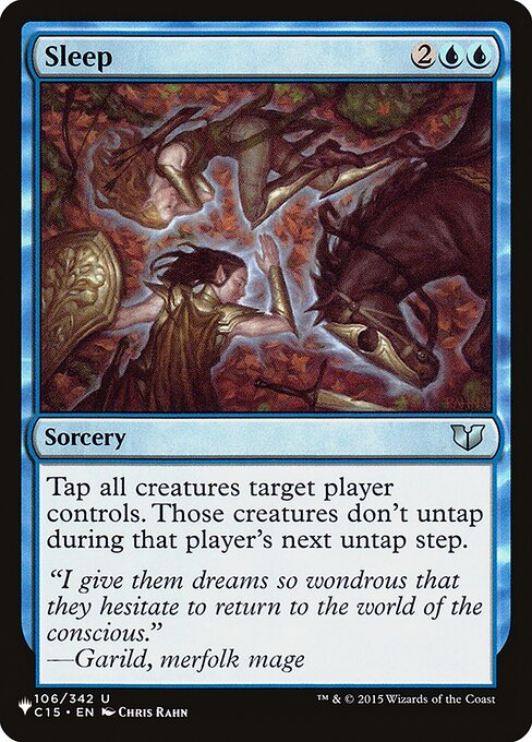 Sleep (C15-106) [The List]