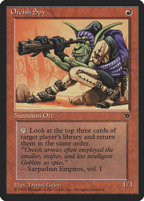Orcish Spy (61b) [Fallen Empires]