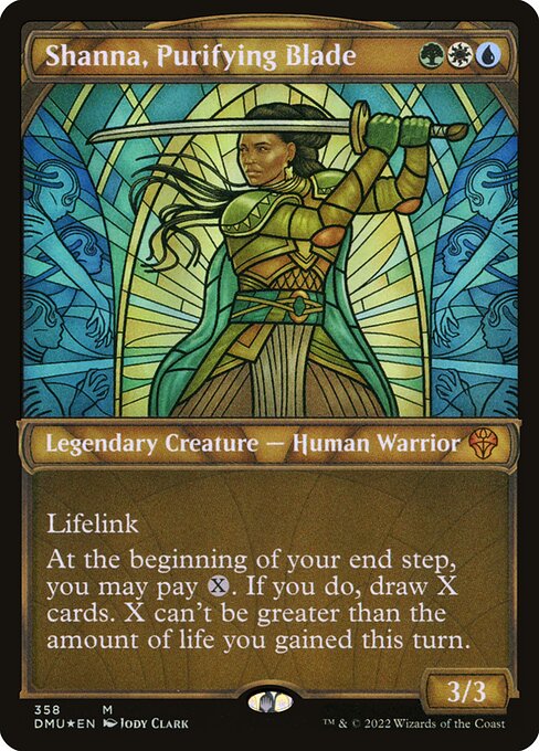 Shanna, Purifying Blade (358) [Dominaria United] [Showcase]