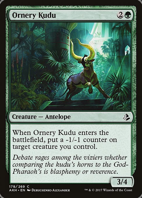 Ornery Kudu (178) [Amonkhet]