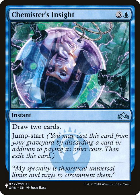 Chemister's Insight (GRN-32) [The List]