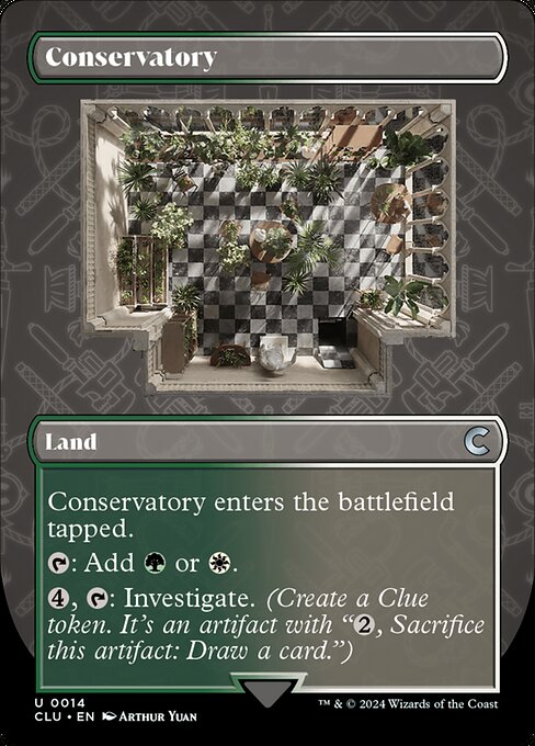 Conservatory (14) [Ravnica: Clue Edition] [Borderless]