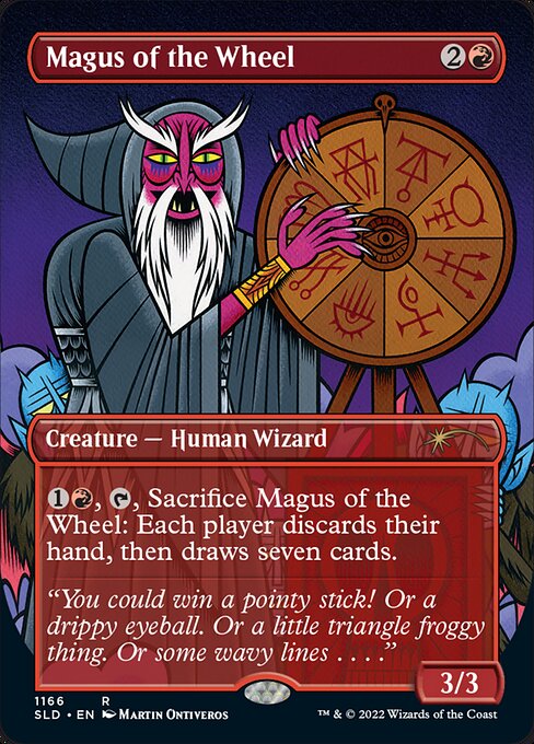 Magus of the Wheel (1166) [Secret Lair Drop] [Borderless]