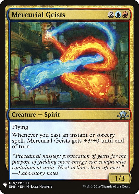 Mercurial Geists (EMN-186) [The List]