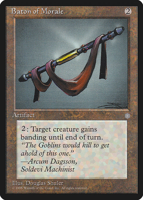 Baton of Morale (313) [Ice Age]