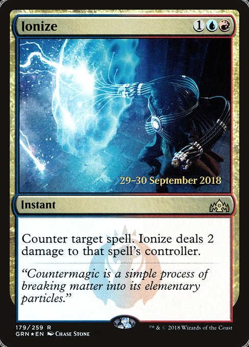 Ionize (179s) [Guilds of Ravnica Promos]