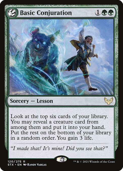 Basic Conjuration (120) [Strixhaven: School of Mages]