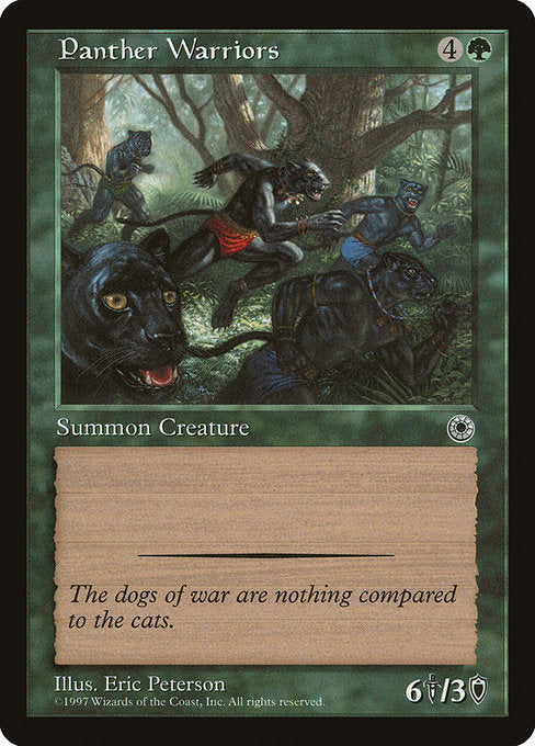 Panther Warriors (180) [Portal]