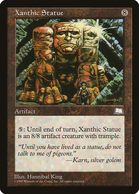 Xanthic Statue (163) [Weatherlight]