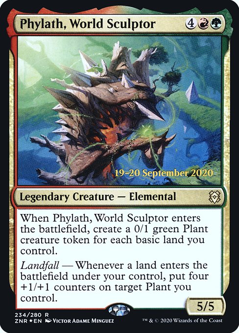 Phylath, World Sculptor (234s) [Zendikar Rising Promos]