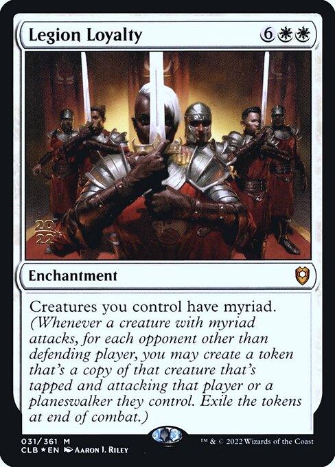 Legion Loyalty (31s) [Battle for Baldur's Gate Promos]