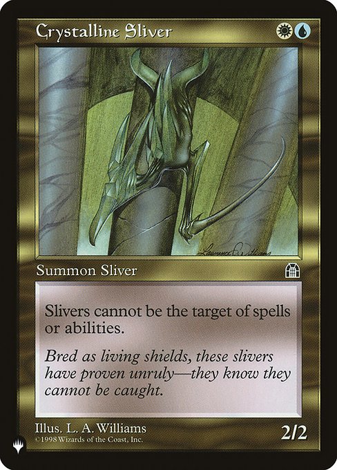 Crystalline Sliver (STH-127) [The List]