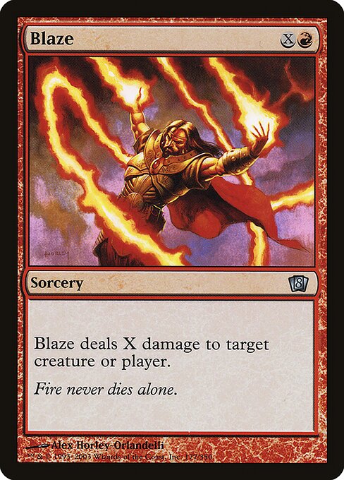 Blaze (177★) [Eighth Edition]