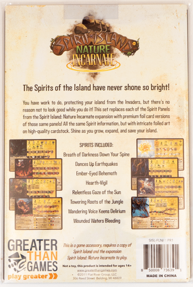 Spirit Island: Nature Incarnate Foil Panels image 0
