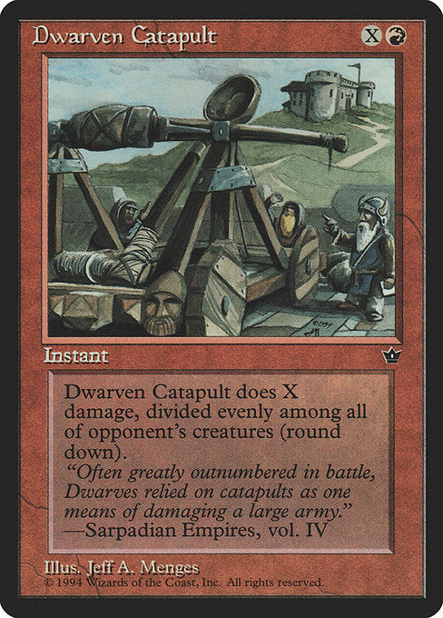 Dwarven Catapult (51) [Fallen Empires]