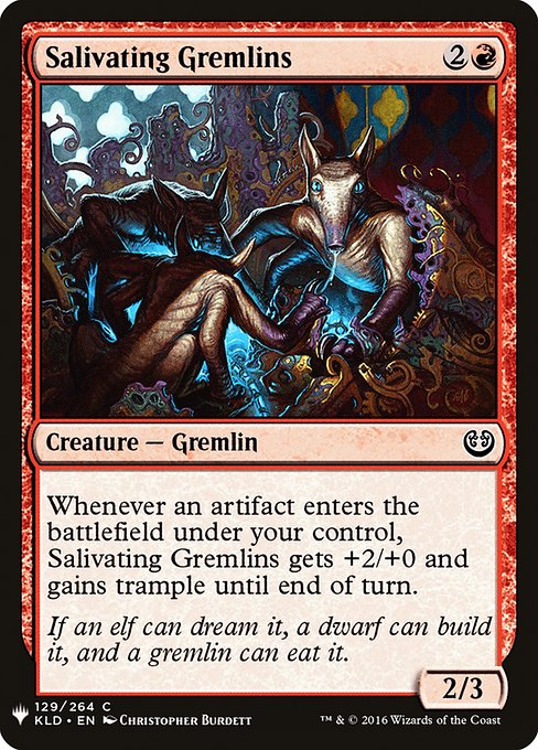 Salivating Gremlins (KLD-129) [The List]