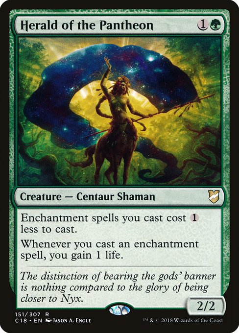 Herald of the Pantheon (151) [Commander 2018]