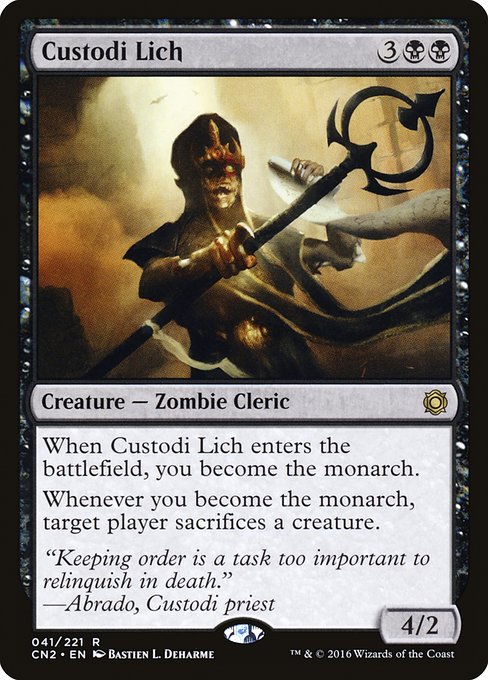 Custodi Lich (41) [Conspiracy: Take the Crown]
