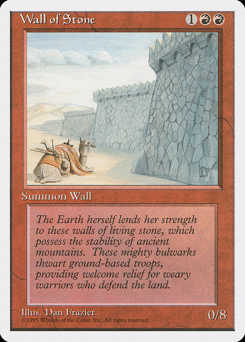 Wall of Stone (231) [Fourth Edition]