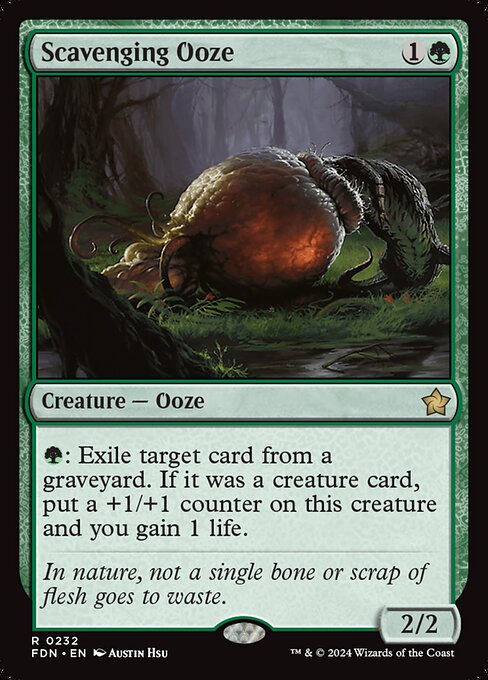 Scavenging Ooze (232) [Foundations]