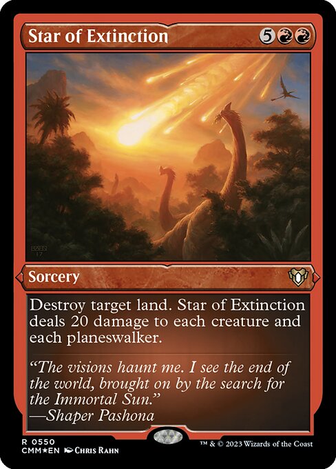 Star of Extinction (550) [Commander Masters]