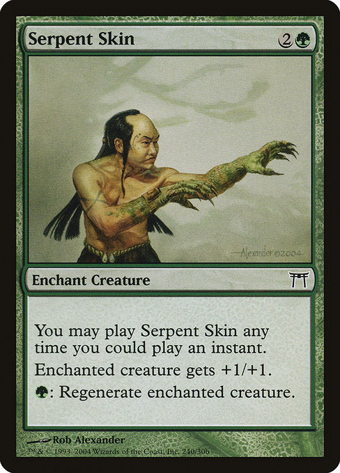 Serpent Skin (240) [Champions of Kamigawa]