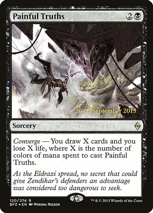 Painful Truths (120s) [Battle for Zendikar Promos]