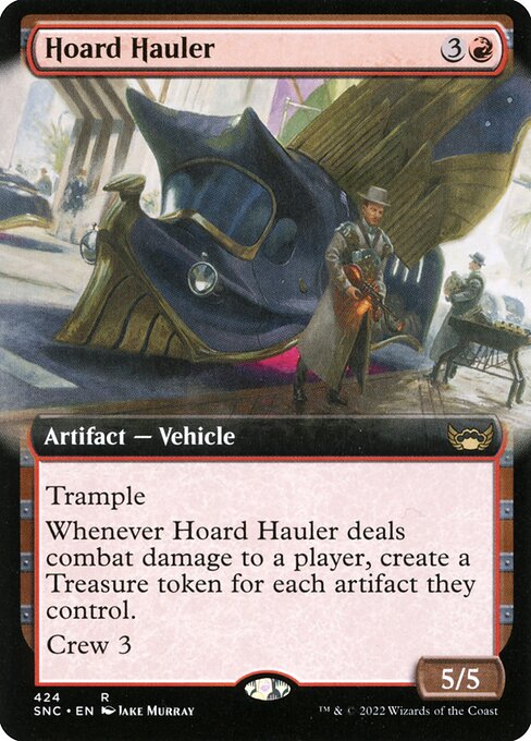 Hoard Hauler (424) [Streets of New Capenna] [Extended Art]