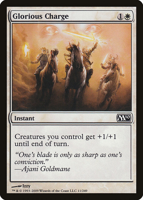 Glorious Charge (11) [Magic 2010]