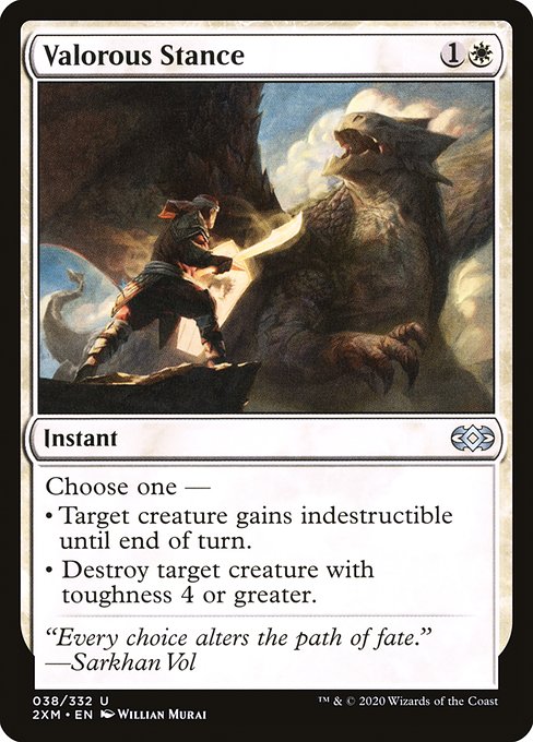 Valorous Stance (38) [Double Masters]