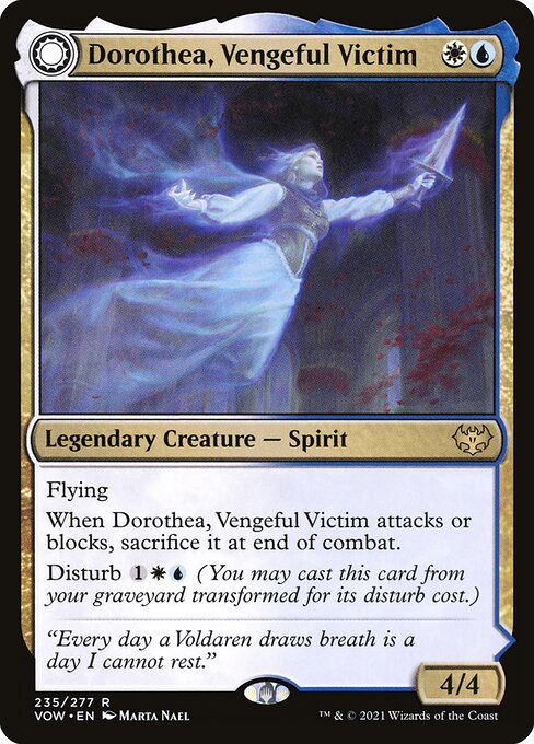 Dorothea, Vengeful Victim // Dorothea's Retribution (235) [Innistrad: Crimson Vow]