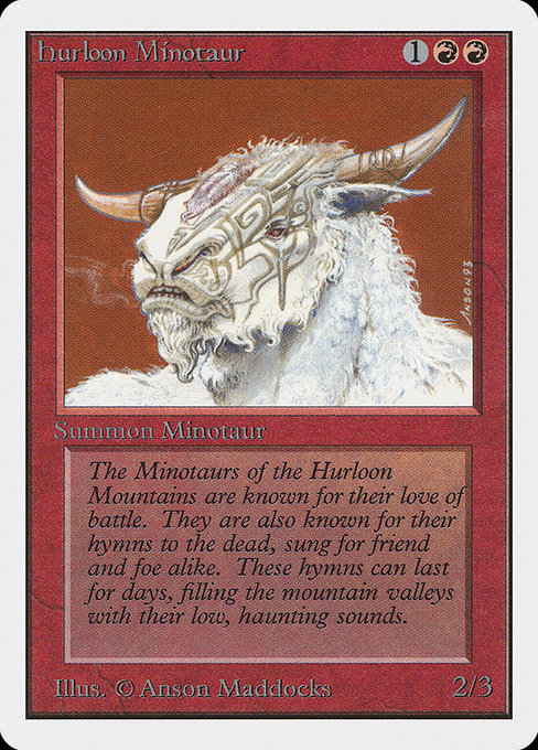 Hurloon Minotaur (159) [Unlimited Edition]