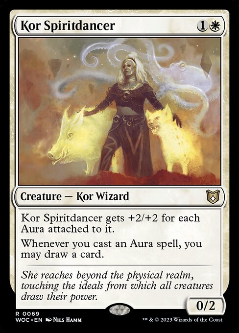 Kor Spiritdancer (69) [Wilds of Eldraine Commander]