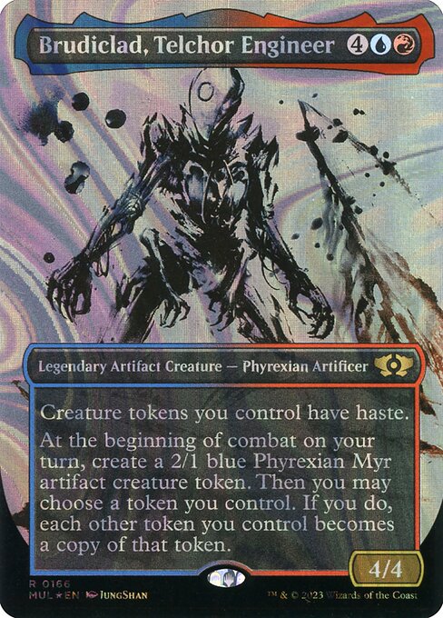 Brudiclad, Telchor Engineer (166) [Multiverse Legends] [Showcase, Borderless]