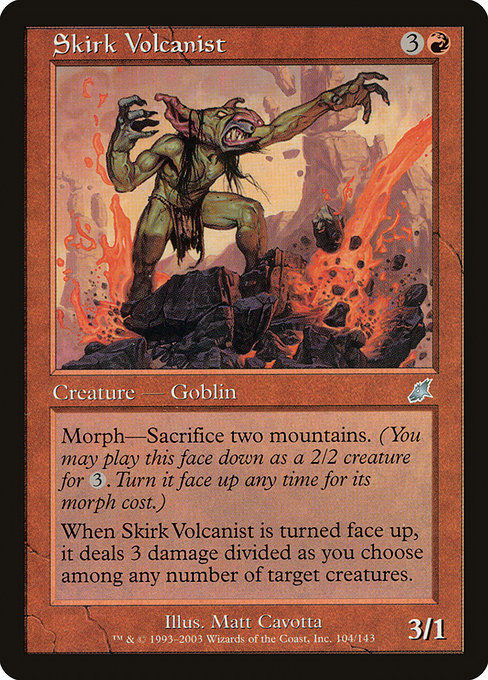 Skirk Volcanist (104) [Scourge]