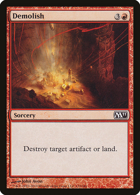 Demolish (132) [Magic 2011]