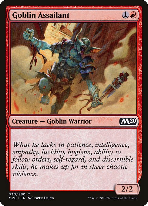 Goblin Assailant (330) [Core Set 2020]