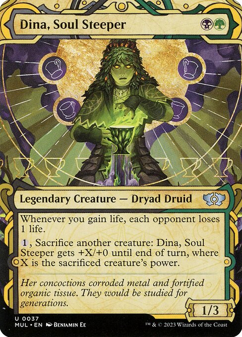 Dina, Soul Steeper (37) [Multiverse Legends] [Showcase, Borderless]