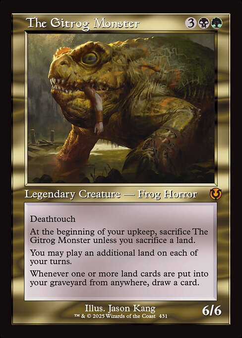 The Gitrog Monster (431) [Innistrad Remastered]
