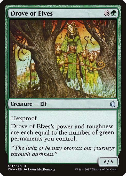 Drove of Elves (101) [Commander Anthology]