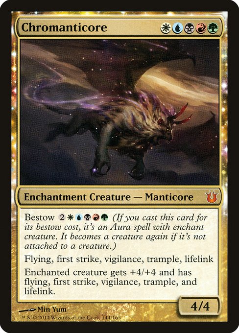 Chromanticore (144) [Born of the Gods]