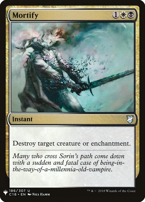 Mortify (C18-186) [The List]