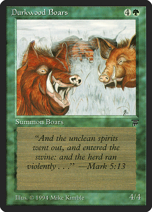 Durkwood Boars (182) [Legends]