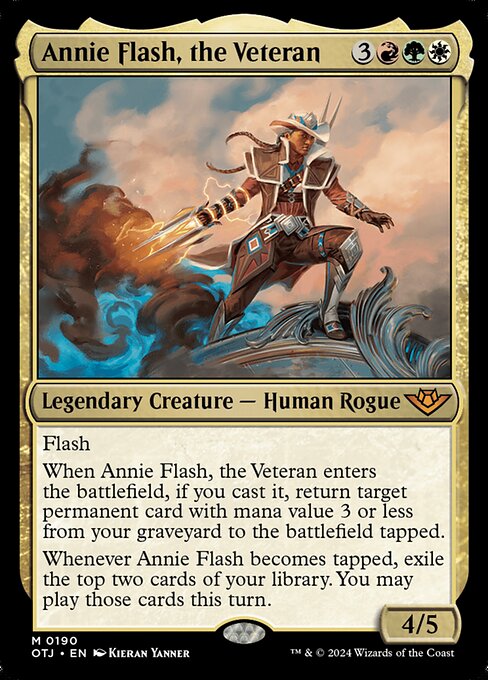 Annie Flash, the Veteran (190) [Outlaws of Thunder Junction]