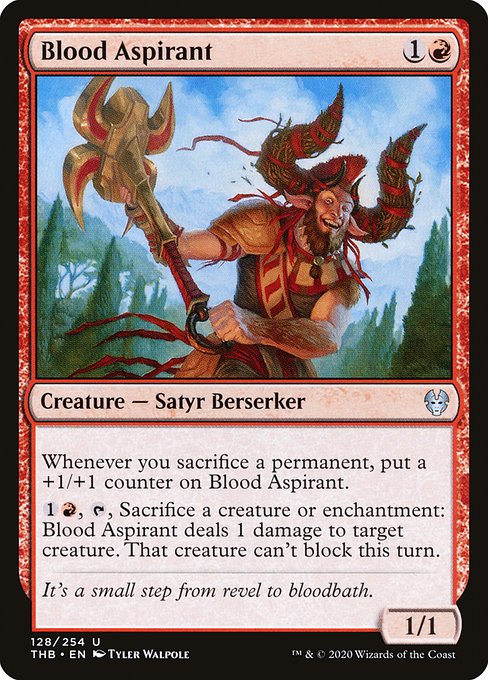 Blood Aspirant (128) [Theros Beyond Death]