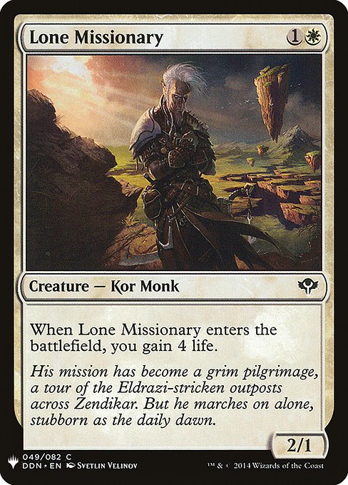 Lone Missionary (DDN-49) [The List]