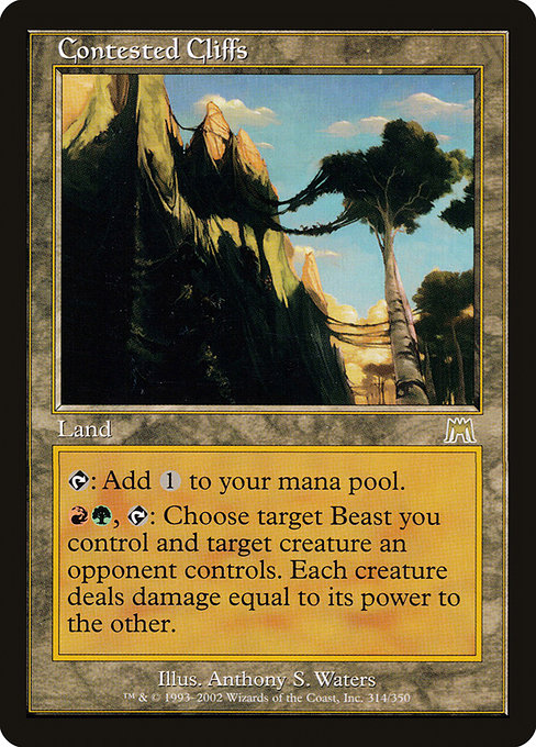Contested Cliffs (314) [Onslaught]