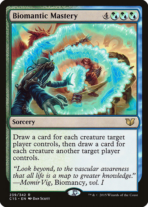 Biomantic Mastery (239) [Commander 2015]