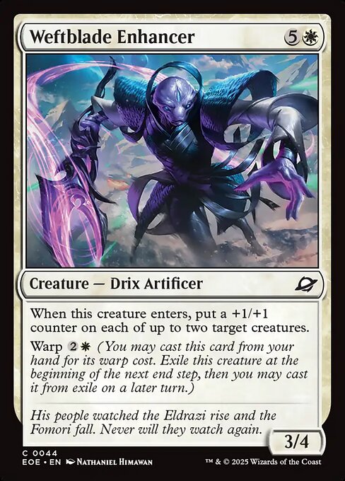 Weftblade Enhancer (44) [Edge of Eternities]