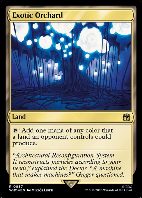 Exotic Orchard (867) [Doctor Who]